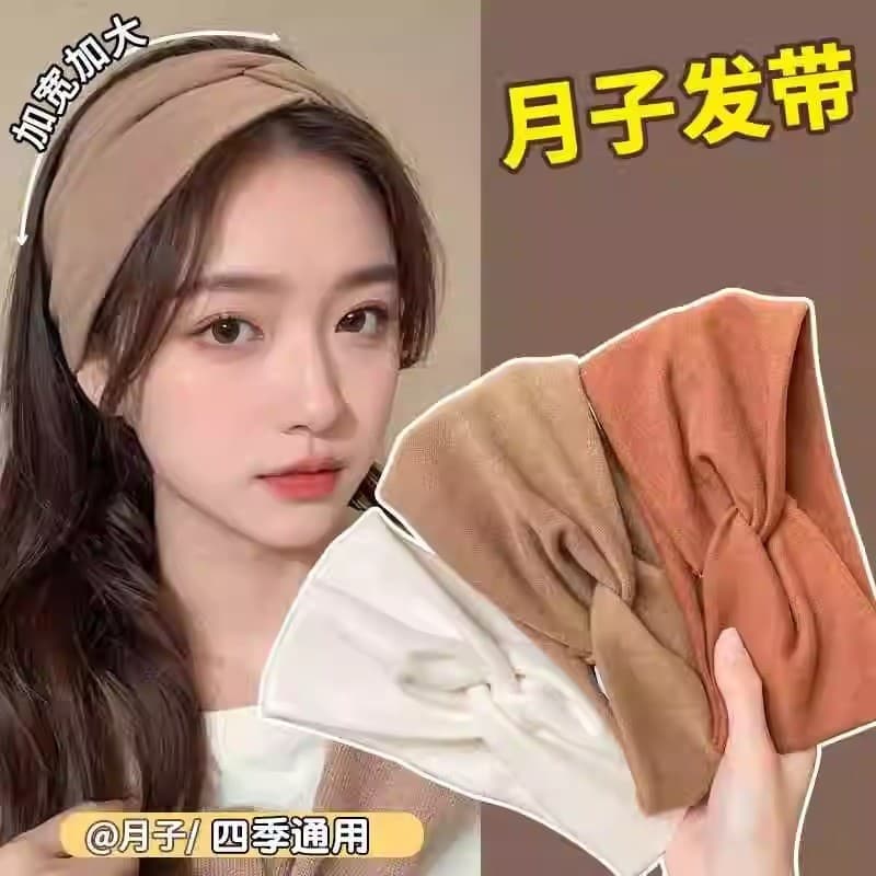 Faixa de cabeça pós-parto outono inverno bandana proteção testa quente à prova de vento bandana mulheres grávidas invern