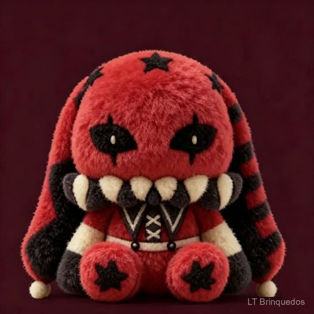 Novo produto The Freak Circus: Um brinquedo de pelúcia do coelho Pierrot feito por fãs.