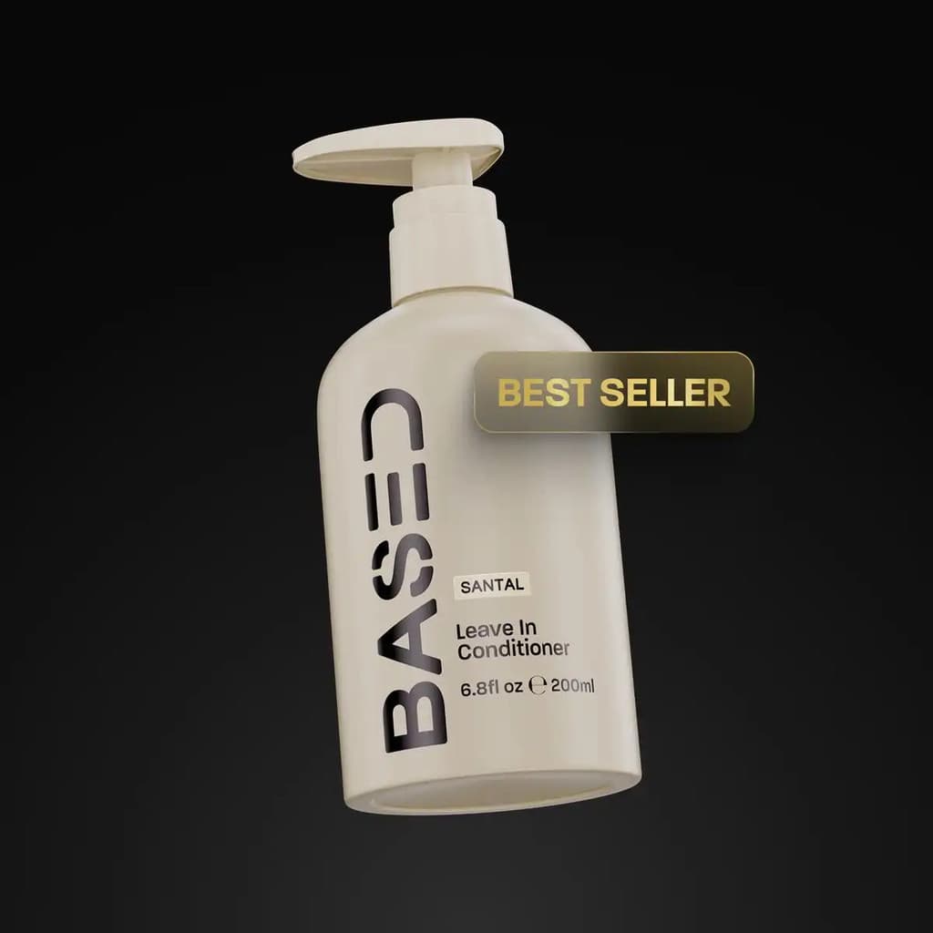 BASED Condicionador sem Enxágue |   Hidratação Instantânea e Antifrizz |   Simples, Eficaz, BASEADO.