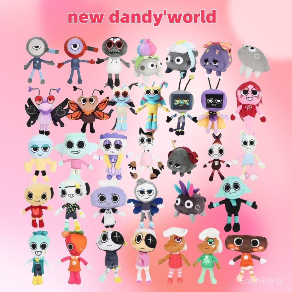 Dandy'S World Brinquedos De Pelúcia Seixo Camarão Carvão Boxten Astro Papoula Boneca Presentes De Aniversário Natal Para