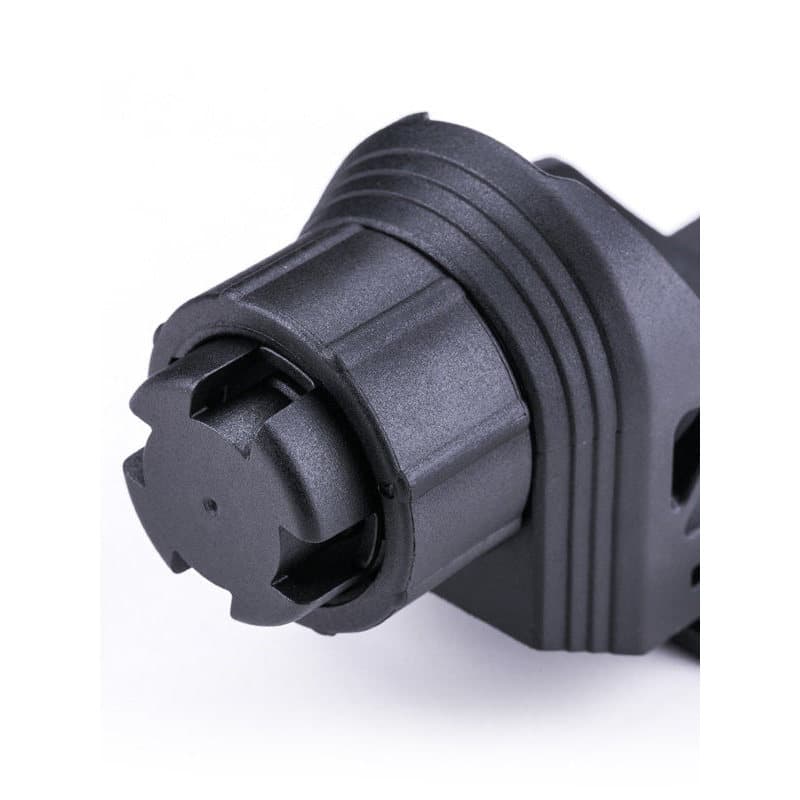 Nextorch nextorch V70V72 retrátil mecânico balanço vara capa 360 graus de rotação tático lanterna de tração rápida capa