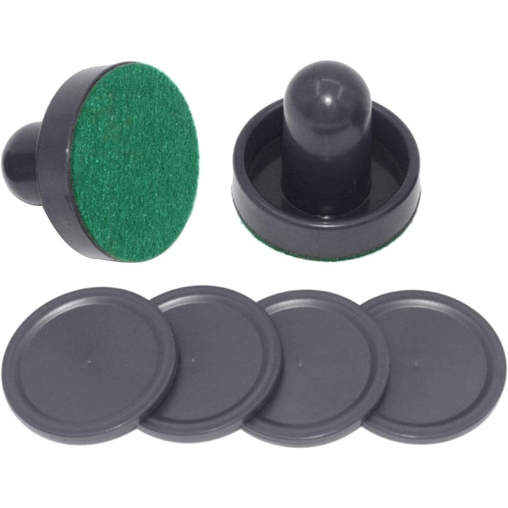 2 Peças Pás De Hóquei De Ar Discos Acessórios De Substituição Mesa Conjunto Inferior Para Adultos Adequados Recreação Em