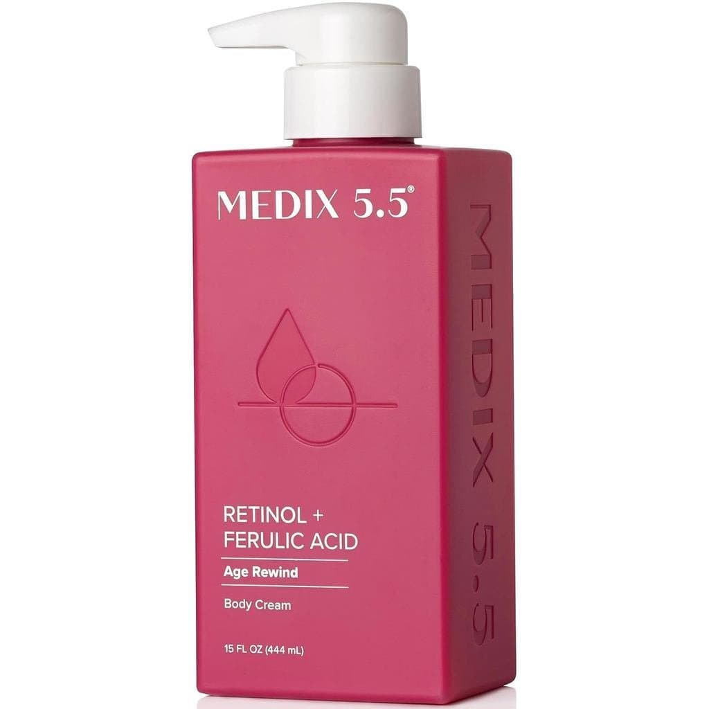 Loção Corporal Firmadora e Hidratante com Retinol Medix 5.5 |     Cuidados Krepecai |     Loção corporal com retinol |