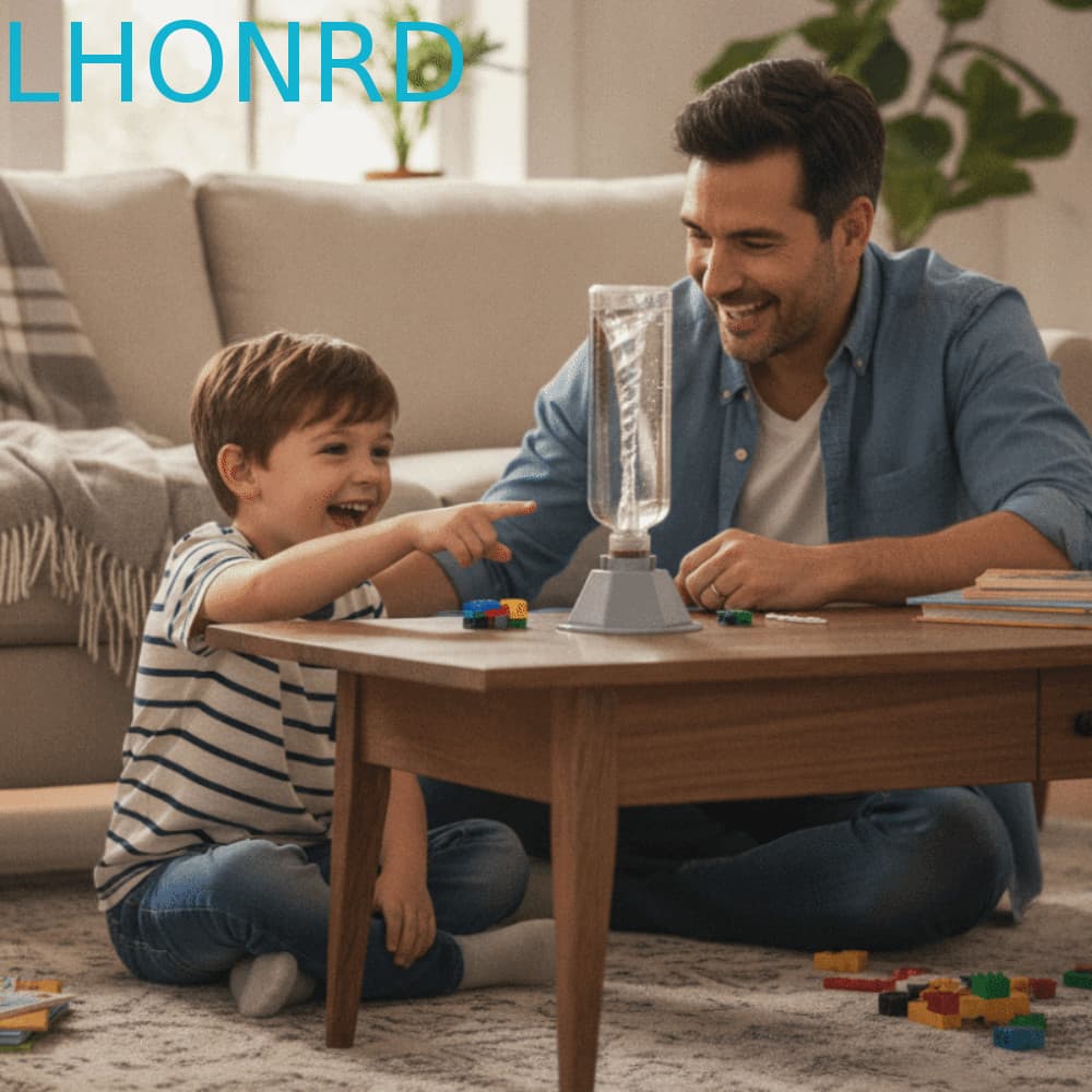 Kit LHONRD Tornado Maker , Novidade Criativa , Brinquedo De Experimento Científico De Fácil Montagem , Simulador De Água