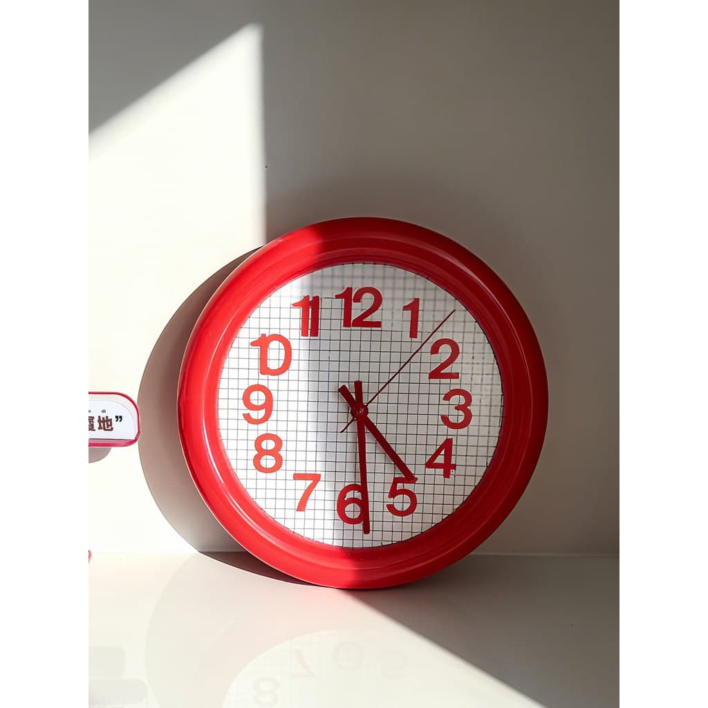 XEMO estilo bonito criativo saco casa relógio de parede sala estar quarto moderno simples silencioso relógio decoração D