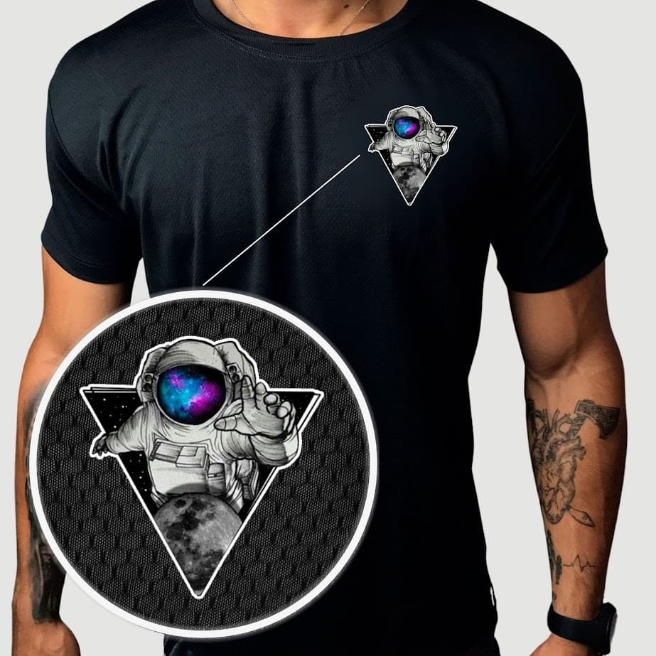 Camisa Dry Fit  Masculina - Modelo  Academia, Corrida, CrossFit, Ideal Para Treinos Intensos