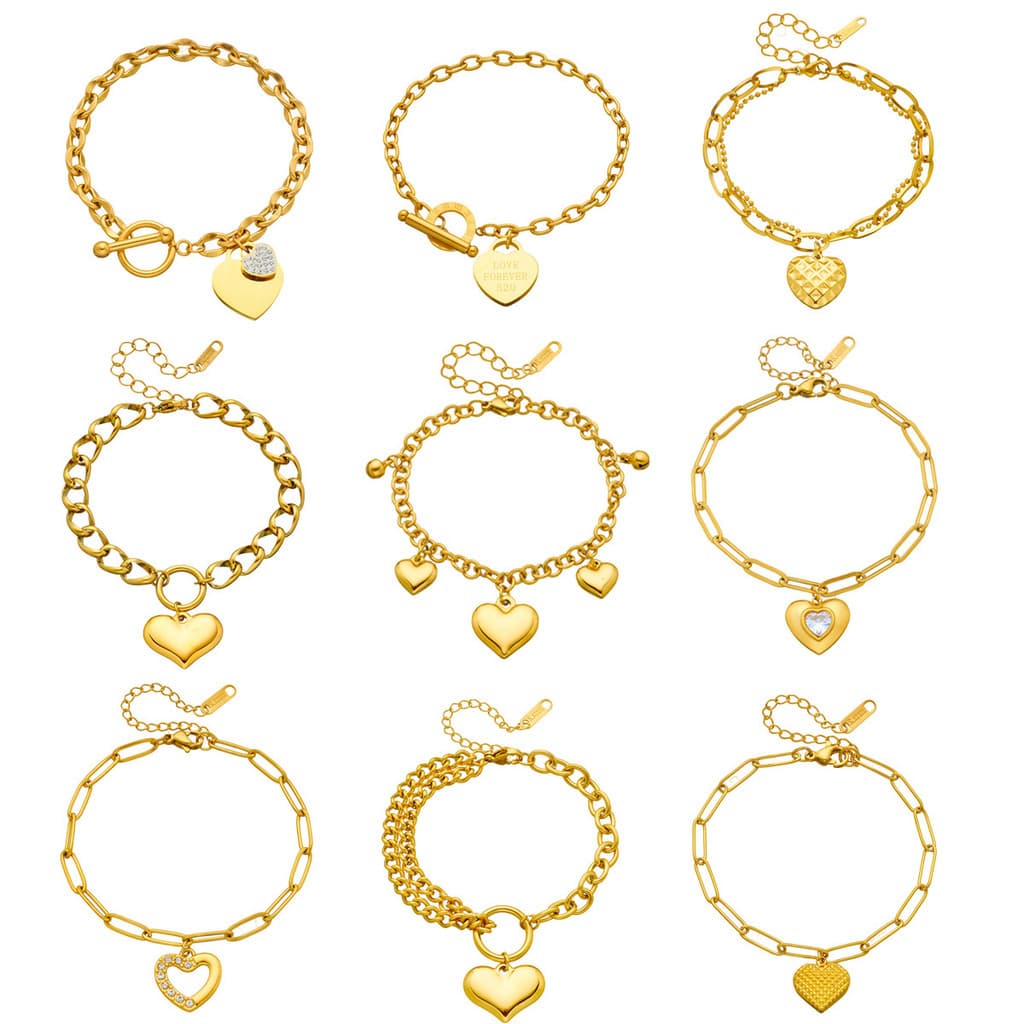Pulseira de corrente de cobra banhada a ouro 18K PVD ​ ​ Luxo impermeável hipoalergênico de aço inoxidável sem escuridão