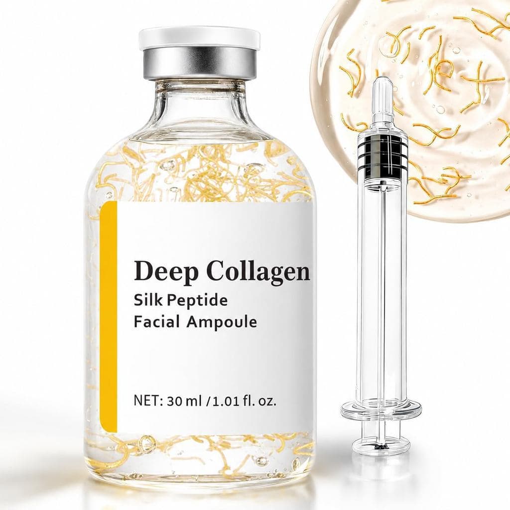 Sérum Intensivo de Lifting com Peptídeos de Seda, Essência Profunda de Colágeno, Peptídeo de Cobre, levanta instantane