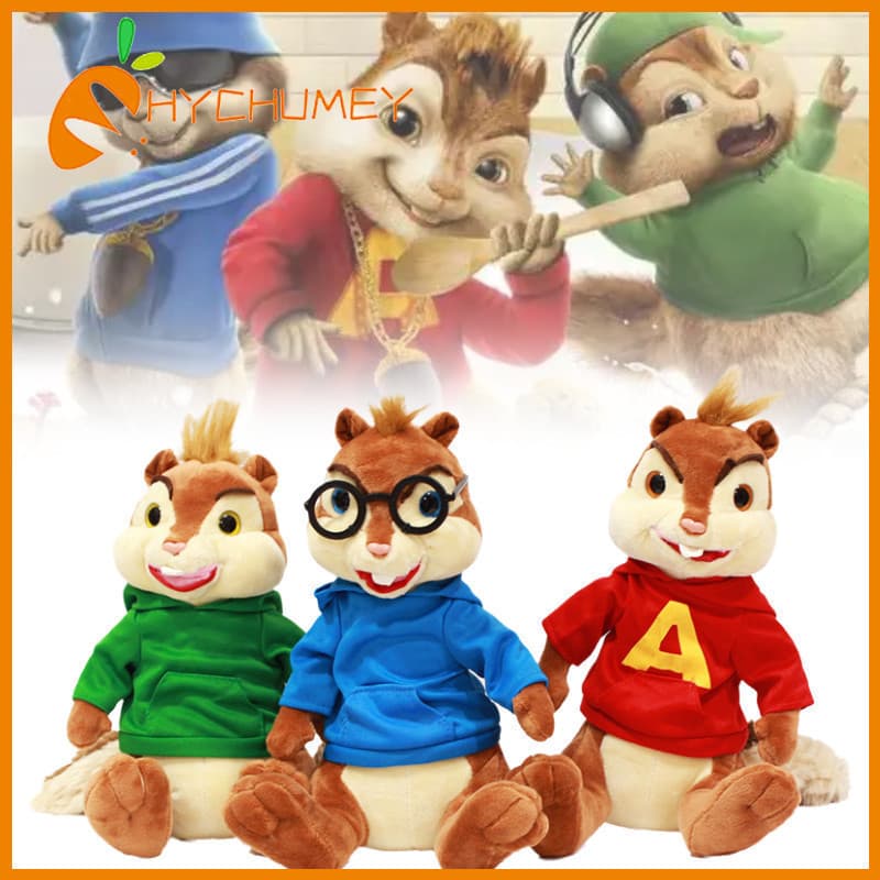 E Boneco Theodore dos Esquilos Alvin Presente Genuíno Simon 0GBU