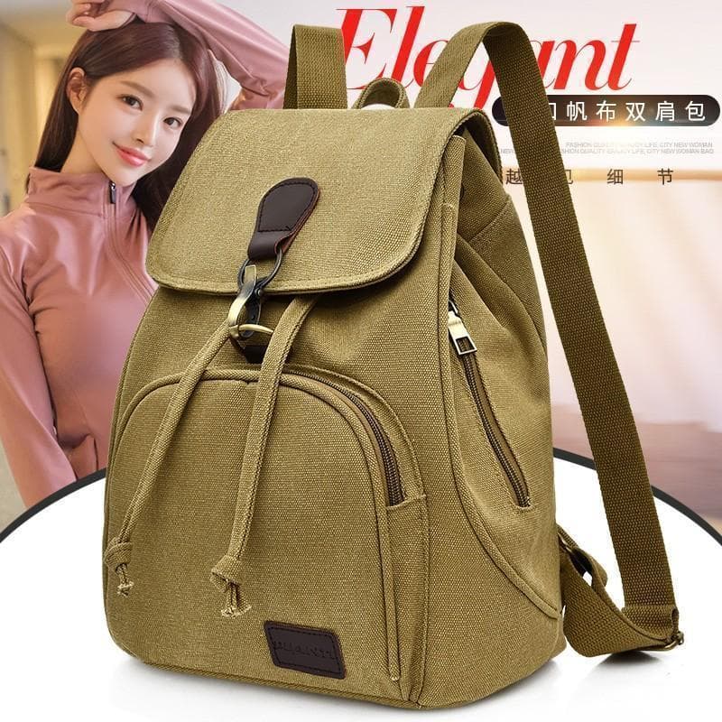 Nova mochila moderna e estilosa para homens, bolsa de viagem casual de lona, mochila, bolsa tipo balde, mochila escolar