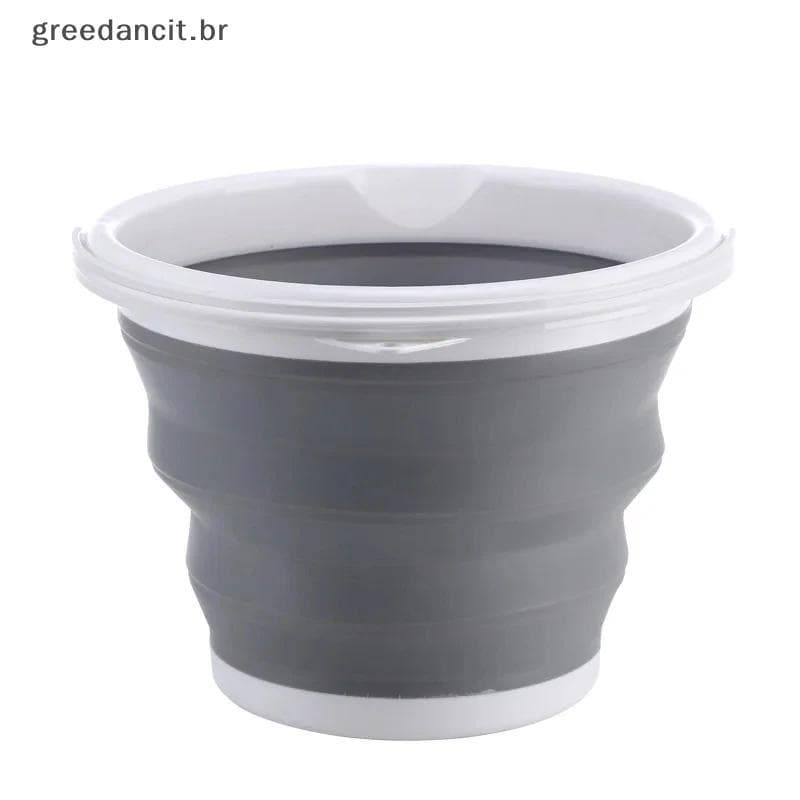 Prosperityusma 3/5/10L Buet Dobrável Portátil De Água Lavagem De Carro Pesca Plástico Doméstico Viagem Acampamento Ao Ar