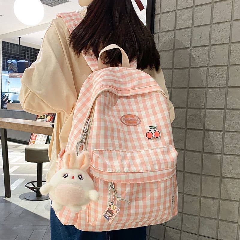 Mochila feminina versão coreana do ensino médio estudantes do ensino médio estudantes do ensino médio grande capacidade