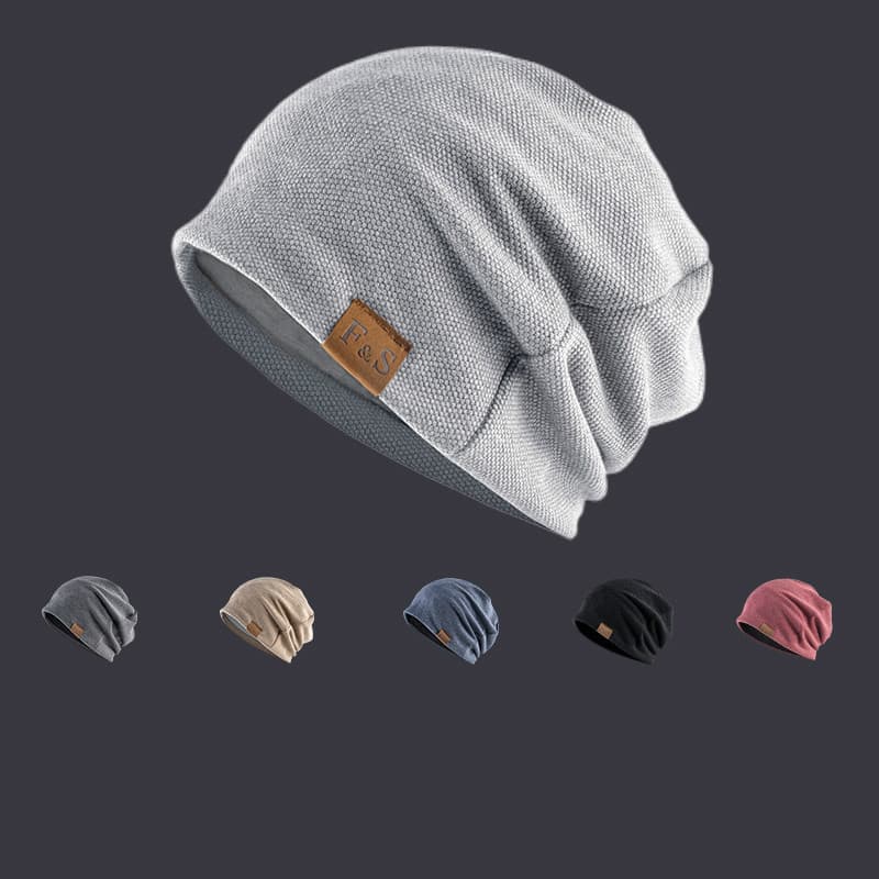 Touca de dormir masculina estilo fino Anti-aleatório cabelo ar condicionado dedicado cabeça careca Baotou chapéu primave