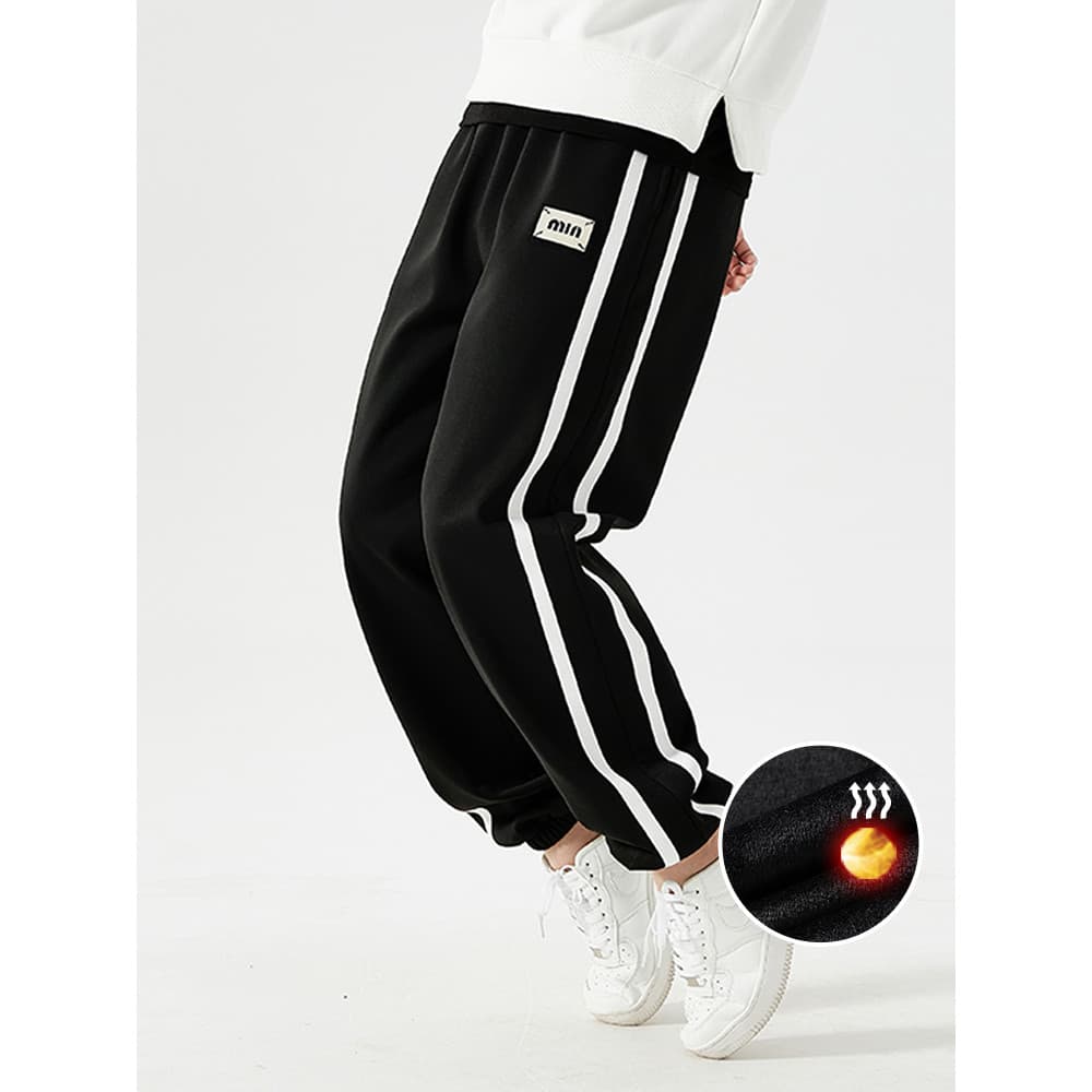 Hoo Boys' Fleece-Fleece-Fleece-Calças de lã Calças infantis médias e grandes de lã de uma peça para adolescentes de inve