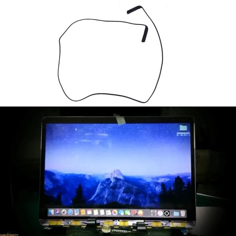 sunshineyy Anel Vedação Peças Reparo Para Notebook Tela LCD Moldura Intermediária Borracha