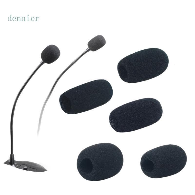 Den 5 Esponjas Microfone Cobre Design Avançado Durabilidade Redução Espuma Para Discussõe