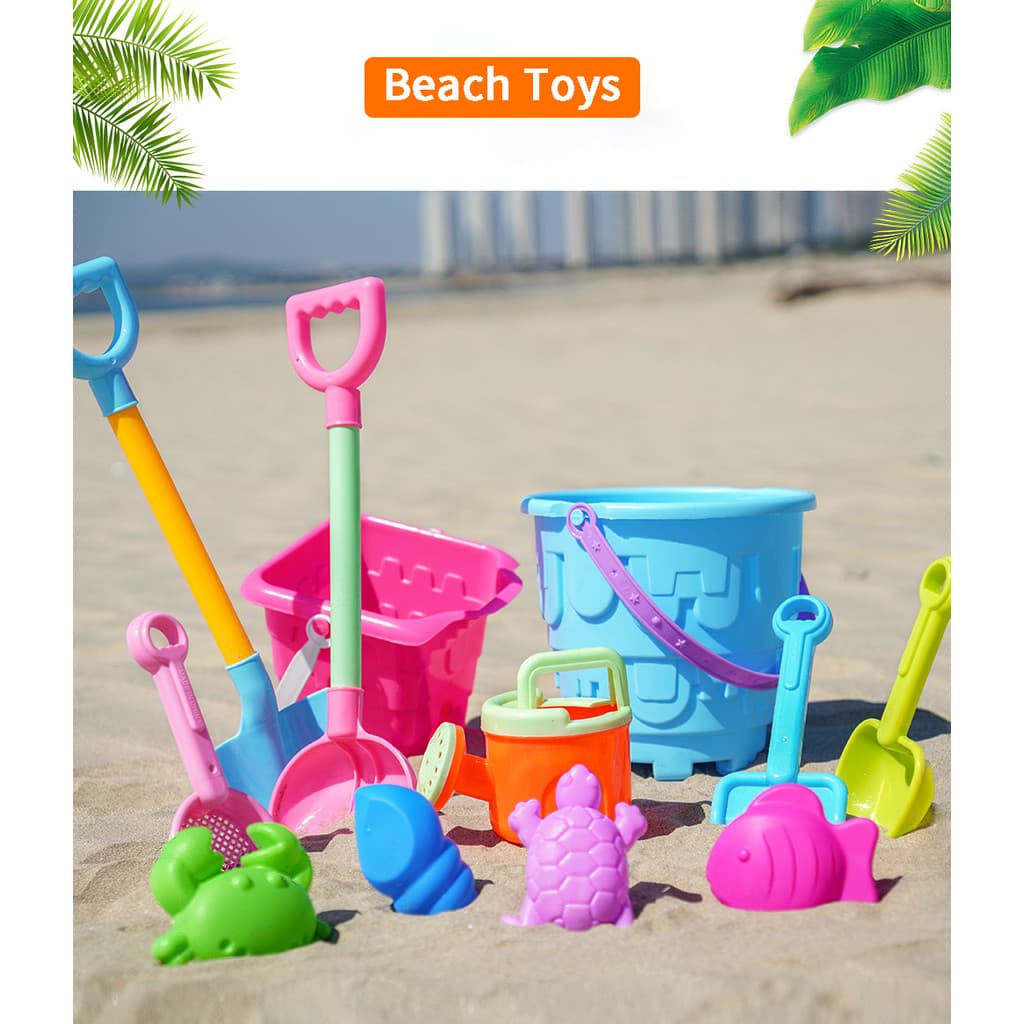 Brinquedos de praia brinquedos ao ar livre brinquedos infantis balde de praia ferramentas de praia