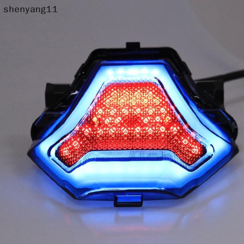 shen Universal LED Lanterna Traseira Lâmpada De Freio Para MT03 MT25 2014-2020 MT07 R3 R25 2013 Fácil Instalação Luz Dur