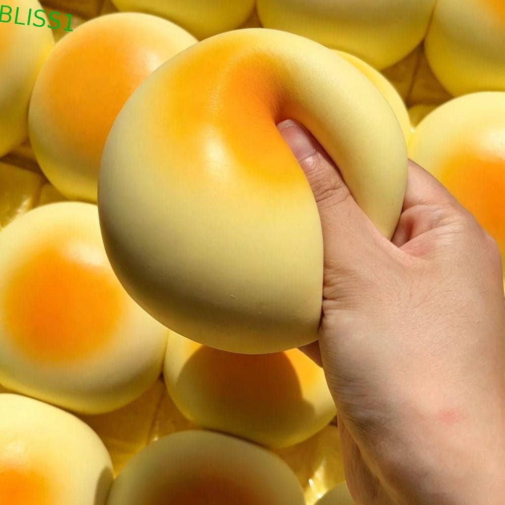 BLISS1 Squishy De Pão Havaiano , Brinquedos Macios E Calmantes Para Apertar De Leite , Brinquedo Pegajoso De Recuperação