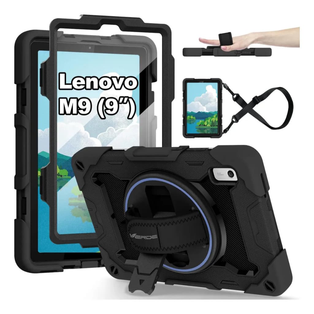 Capa Á Prova De Queda 3 Em 1 Para Lenovo M9 9''polegadas