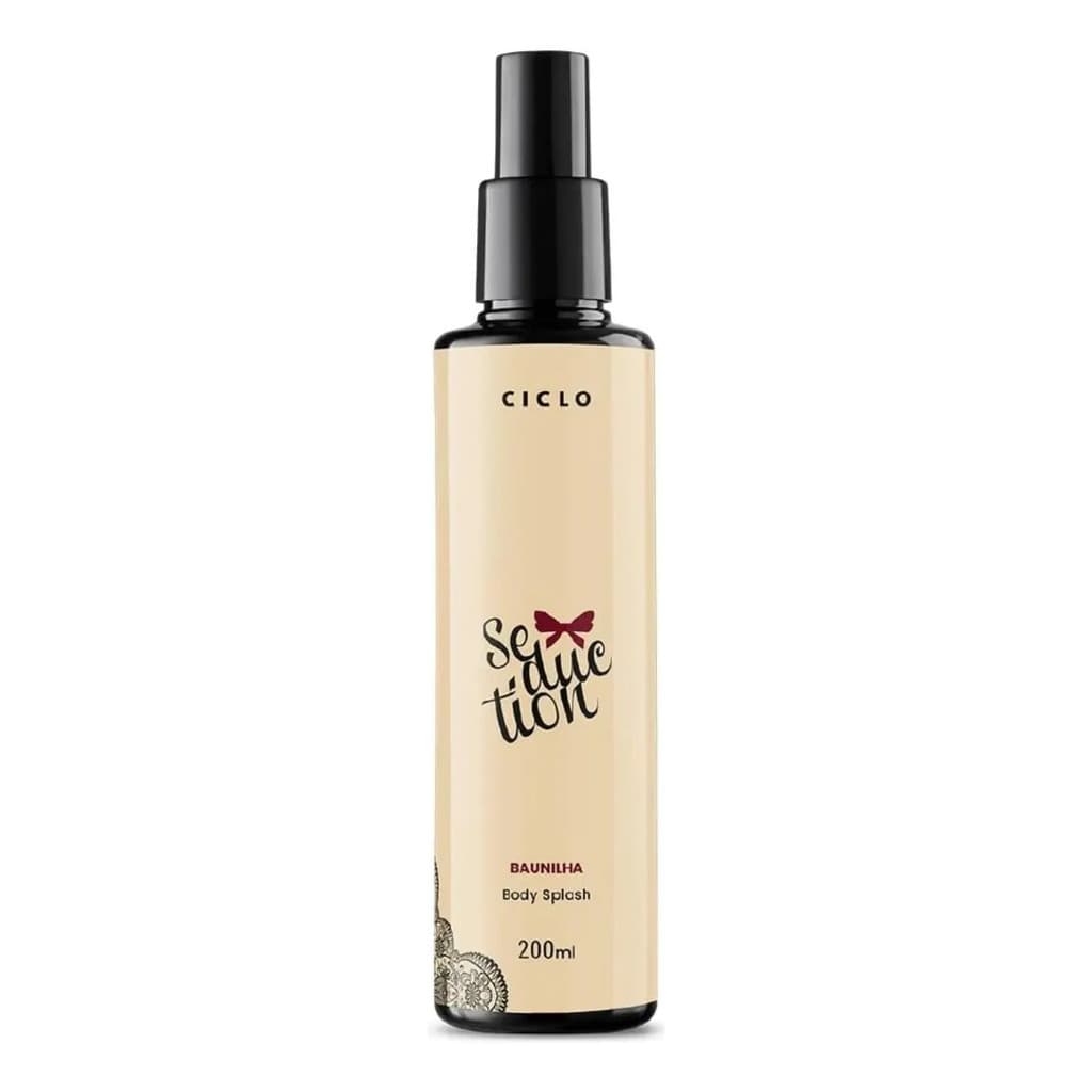 Perfume Body Splash Ciclo Seduction Feminino Spray Corporal 200ml