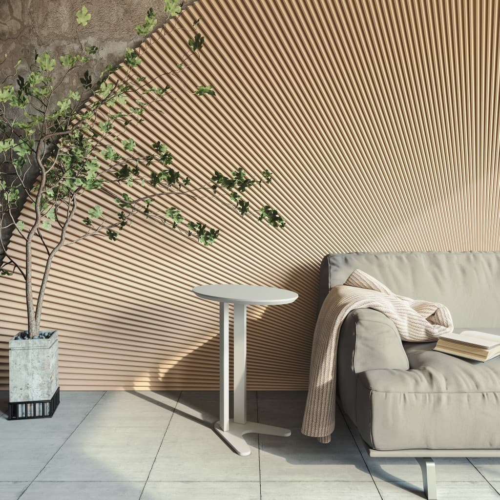 Mesa de Canto Apoio Oval 60cm 100% MDF Off White Dalla Costa