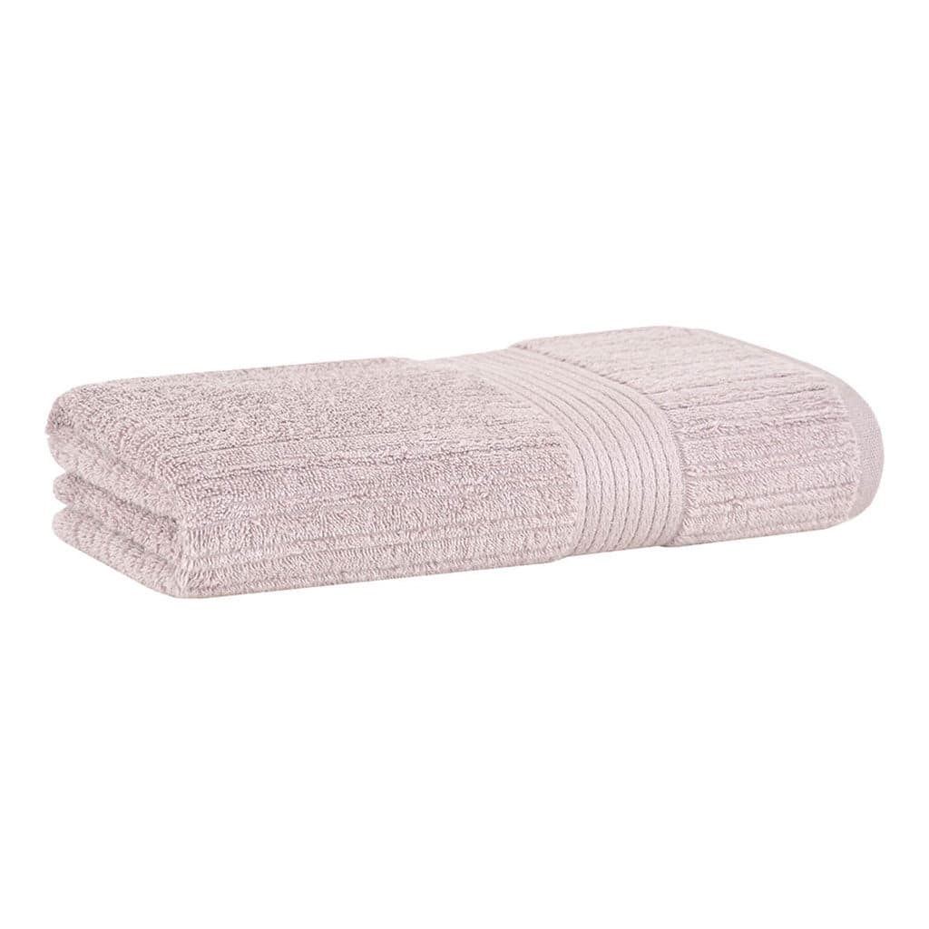 Toalha De Rosto Buddemeyer Fio Penteado Canelado 100% Algodão Rosa