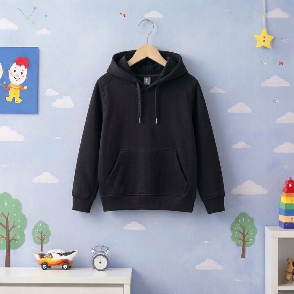 Moletom Canguru Masculino Sem Estampa Infantil Feminino 100% Algodão Premium Reforçado