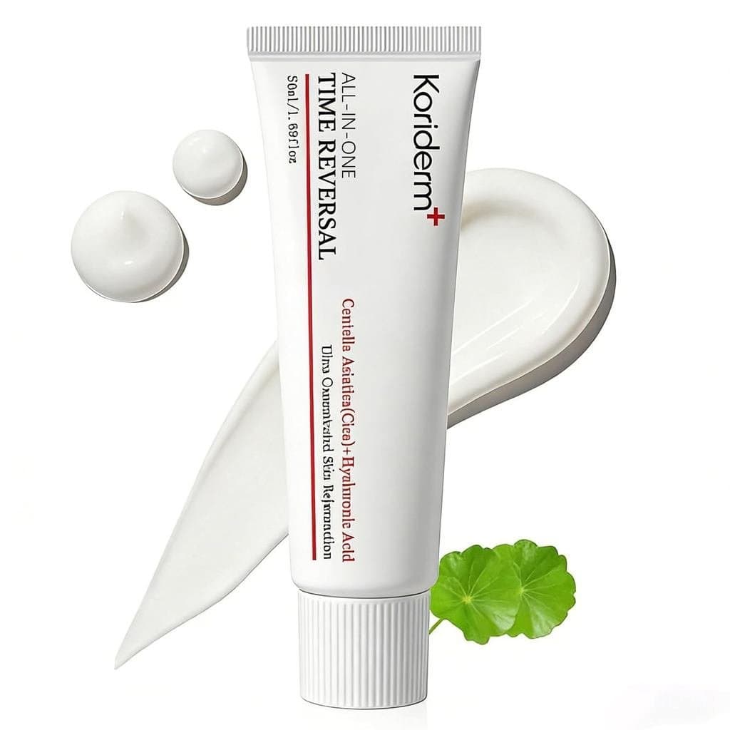 Creme Hidratante Facial All-In-One Time Reversal, Loção - Nutre, Hidrata, Firma e Reduz Rugas com Centella Asiatica (Cic