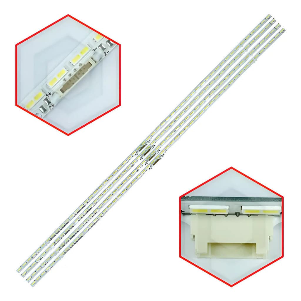 Kit 4 Barras Led Tv Un85au8000g Un85bu8000g Un85au8000