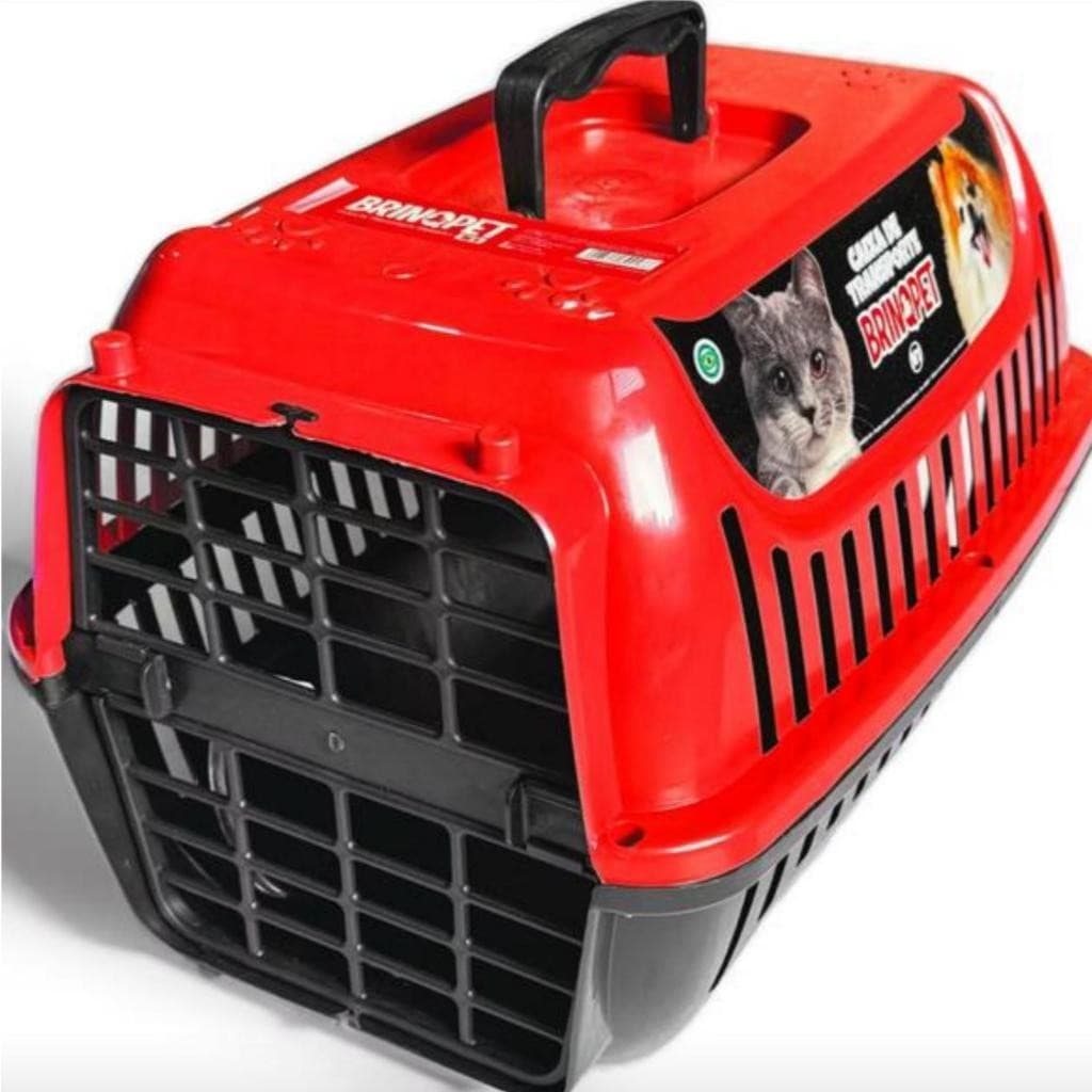 Caixa Transporte Pet N°1 Para Cachorros Pequenos E Gatos