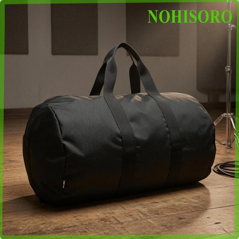 [Nohisoro] Tambor Cilíndrico De Tecido Oxford 600D Bolsa Extremidades Com Zíper Armazenamento De Equipamento Musical Lev