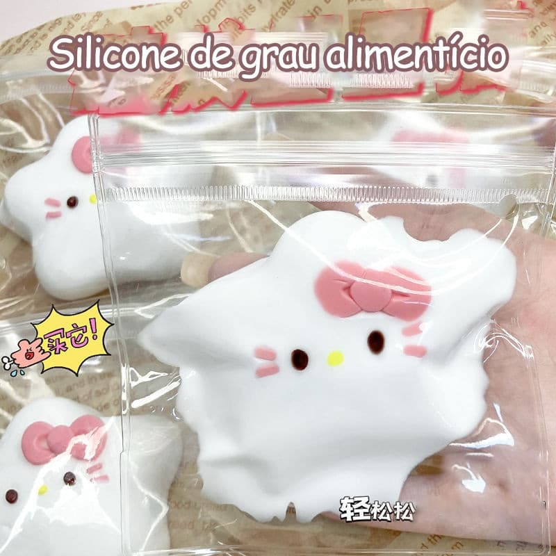 Hello Kitty brinquedo anti stress Sanrio/anti estresse brinquedo de espremer/Fidget Toy/brinquedo de apertar anti stress