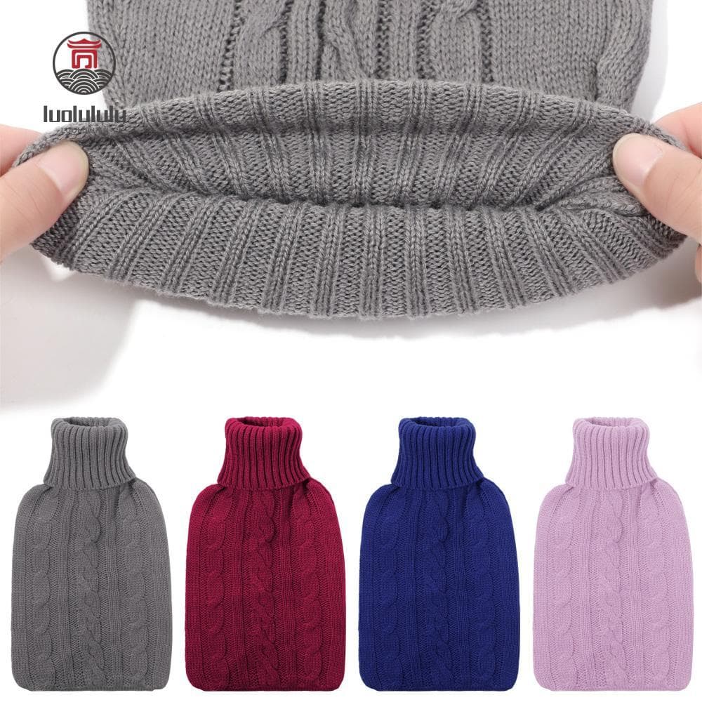 LUOLULULU 2000ml Bolsa Cheia De Água Aquecedor De Mãos Diário De Cor Sólida Para Inverno