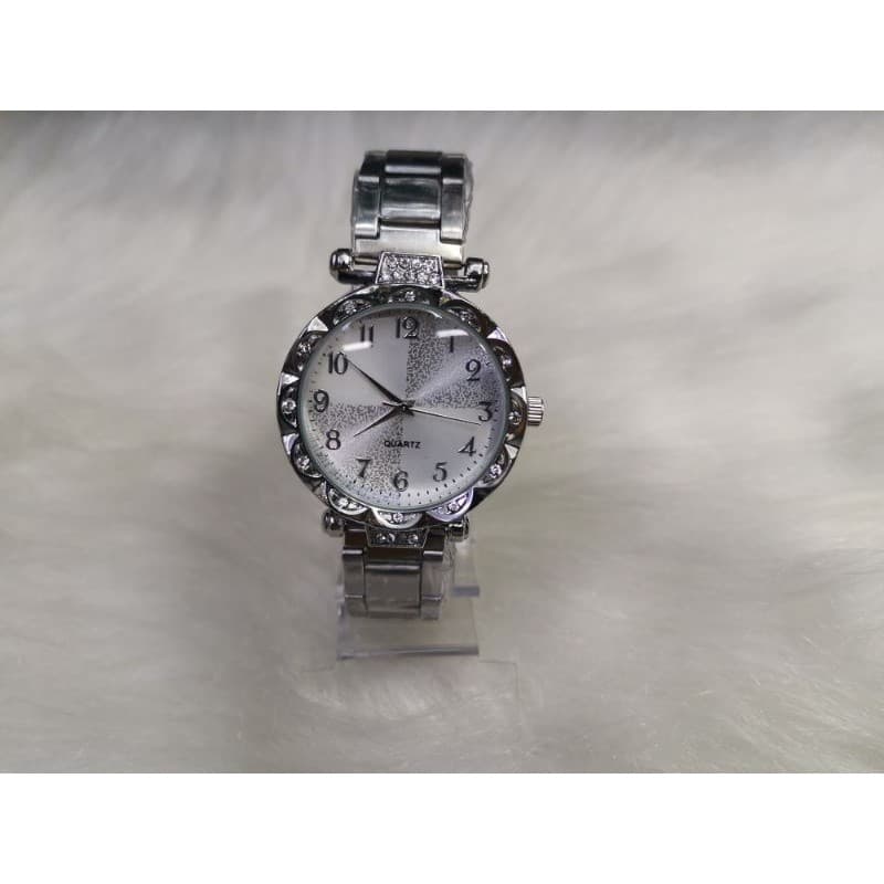 relógio feminino de aco PRATA