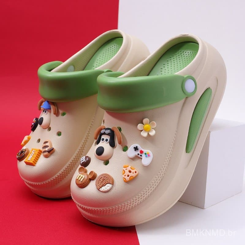 Sandálias femininos Plataforma EVA chinelo feninino De Praia Antiderrapantes Sapatos De Sola Grossa Para A Saúde O Verão