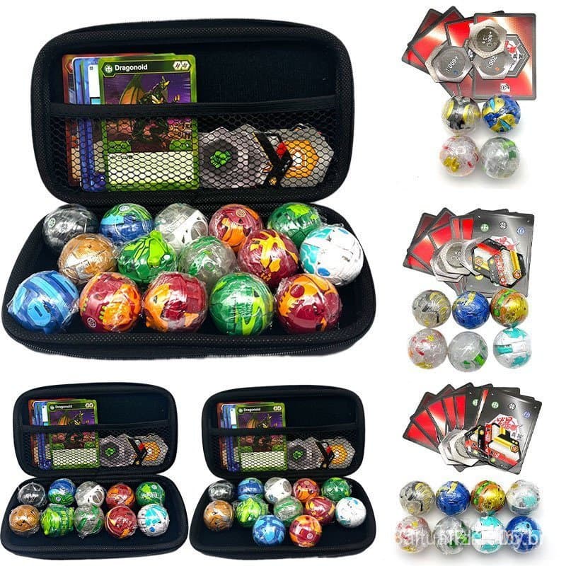 Novo brinquedo transformável Bakugan de alta qualidade para crianças, com capacidade de armazenamento, disponível em tam