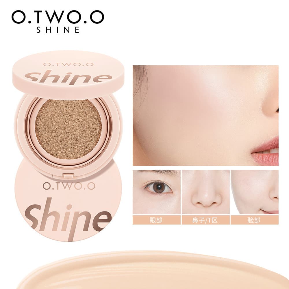 O.TWO.O Almofada de ar BB Cream SE003 Corretivo Water Feel Soft Retoque Tom de pele Base Almofada de ar Creme Maquiagem
