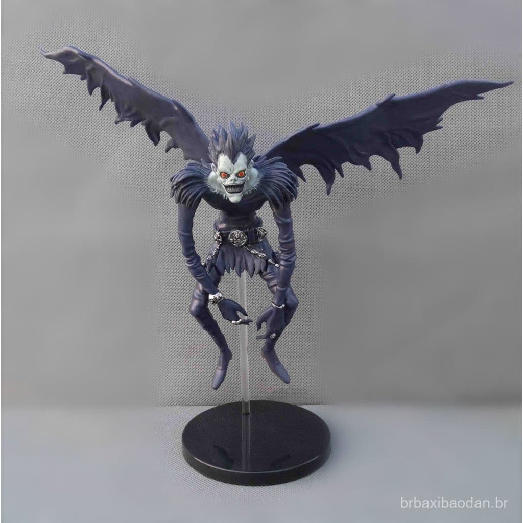 Novo produto da Shueisha: figuras de ação do Deus da Noite Yorimitsu e do Ceifador Ryuk de Death Note.
