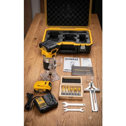 Tupia Laminadora Sem Fio 25V Com Kit Fresa: Liberdade e Precisão no Acabamento Profissional de Madeira