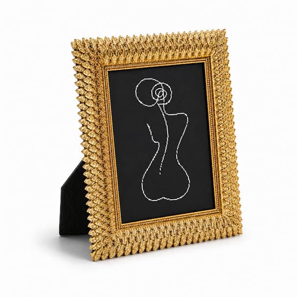 Porta Retrato 15x21 Porta Retrato Chique Dourado Porta Decoração Porta Retrato Horizontal