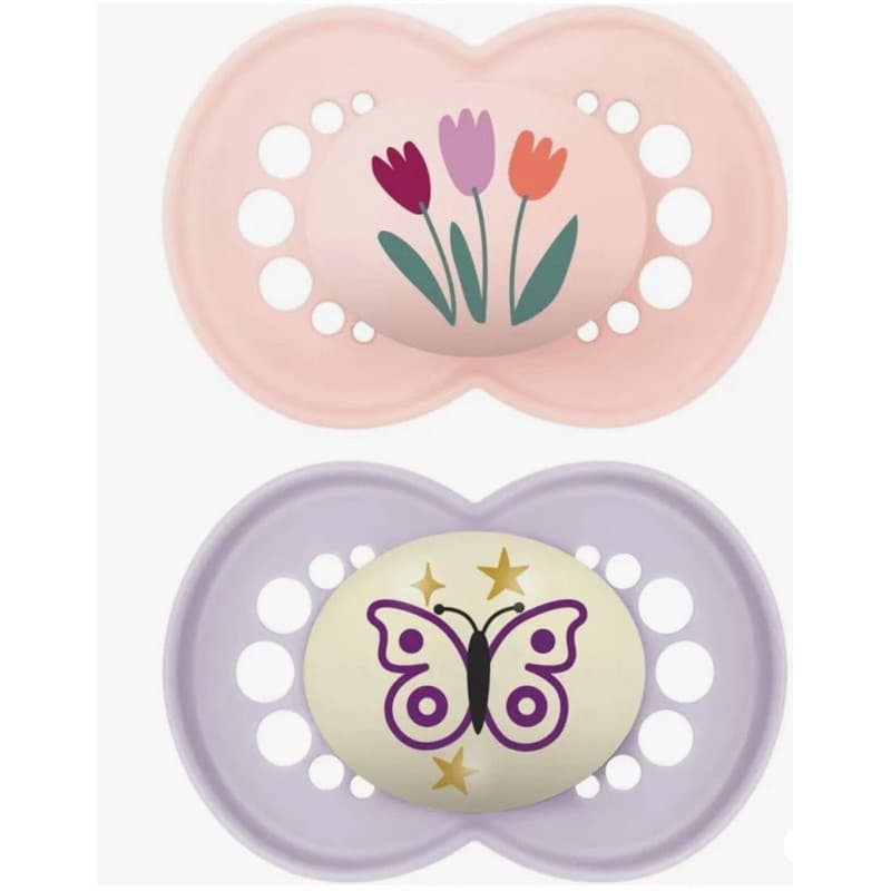 Chupeta Mam Original 16+ Meses Day & Night Rosa