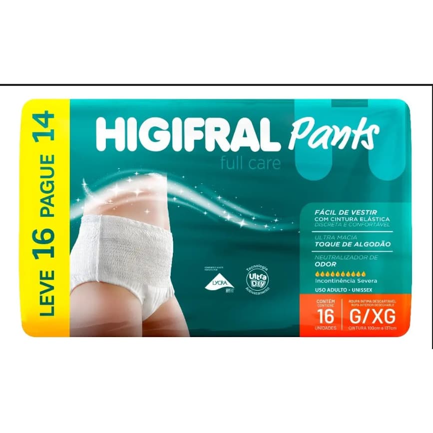 HIGIFRAL PANTS ROUPA INTIMA MEGA
