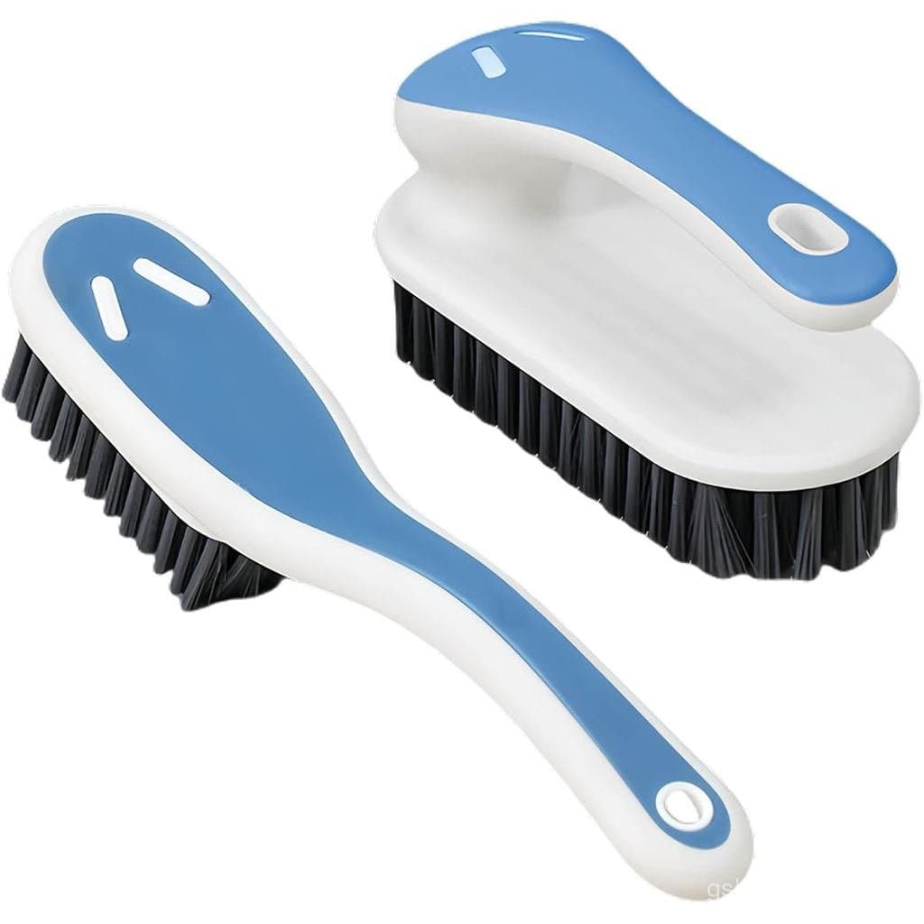 Escova de Limpeza com Cerdas Macias, Escova Removedora de Manchas, para Limpeza de Tecidos, Escova para Lavanderi