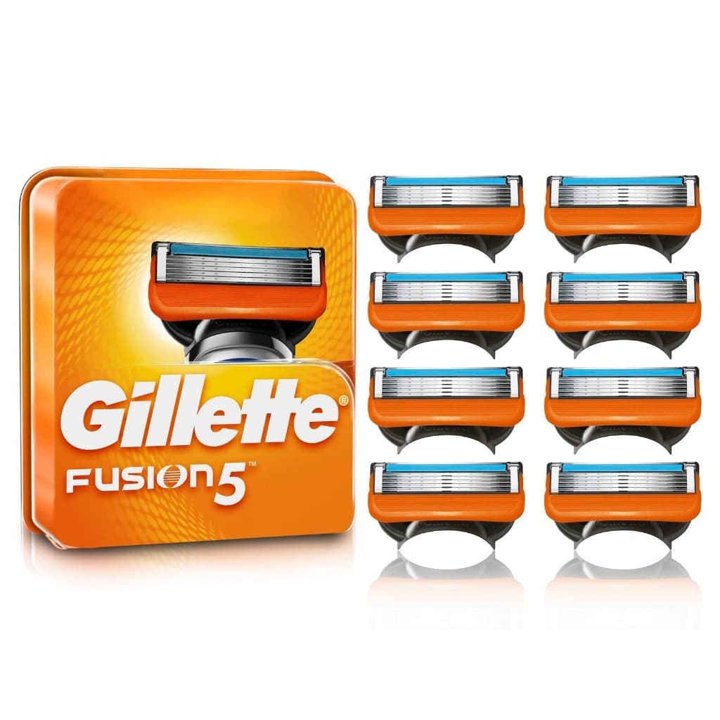 CARGA REFIL LÂMINA GILLETTE FUSION 5 - 8 CARTUCHOS FUSION5