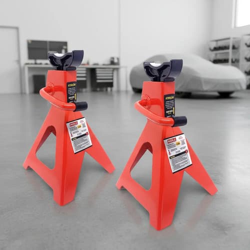 Kit 2 Cavalete Mecanico Preguiça Automotivo Manivela Veículo