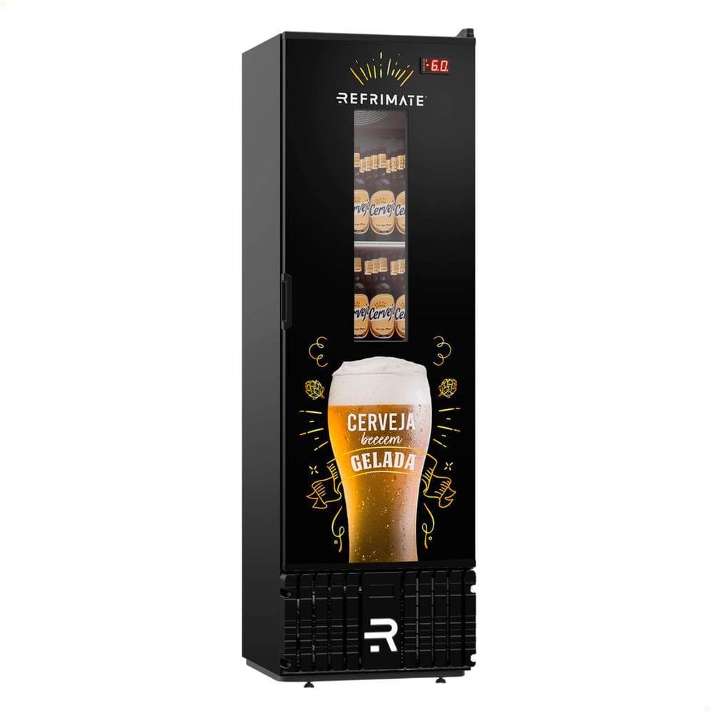 Visa Cooler Cerveja Refrimate 570 Litros 220V Porta Com Visor VCCE570PJ