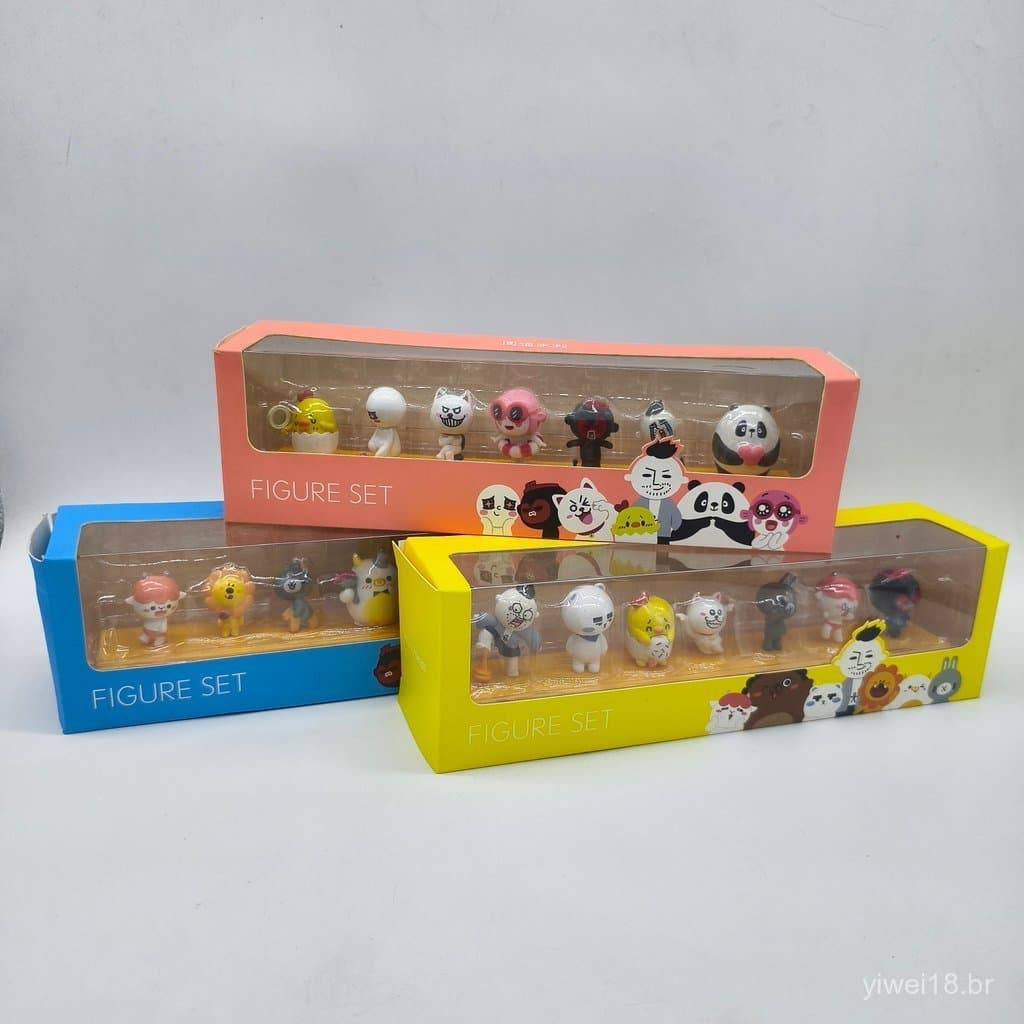 Artigo Popular 2025: Figura de Anime em Estilo Cartoon das Doze Constelações do Tio Tongdao, Modelo de Brinquedo, Orname