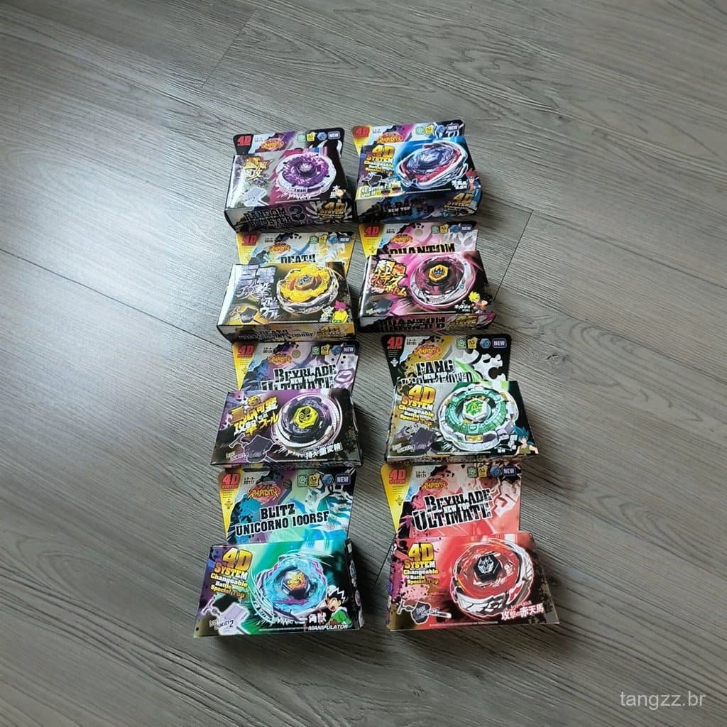 Conjunto De Batalha Beyblade De Fusão De Metal Com Lançador-Brinquedos Giratórios Duráveis Para Crianças