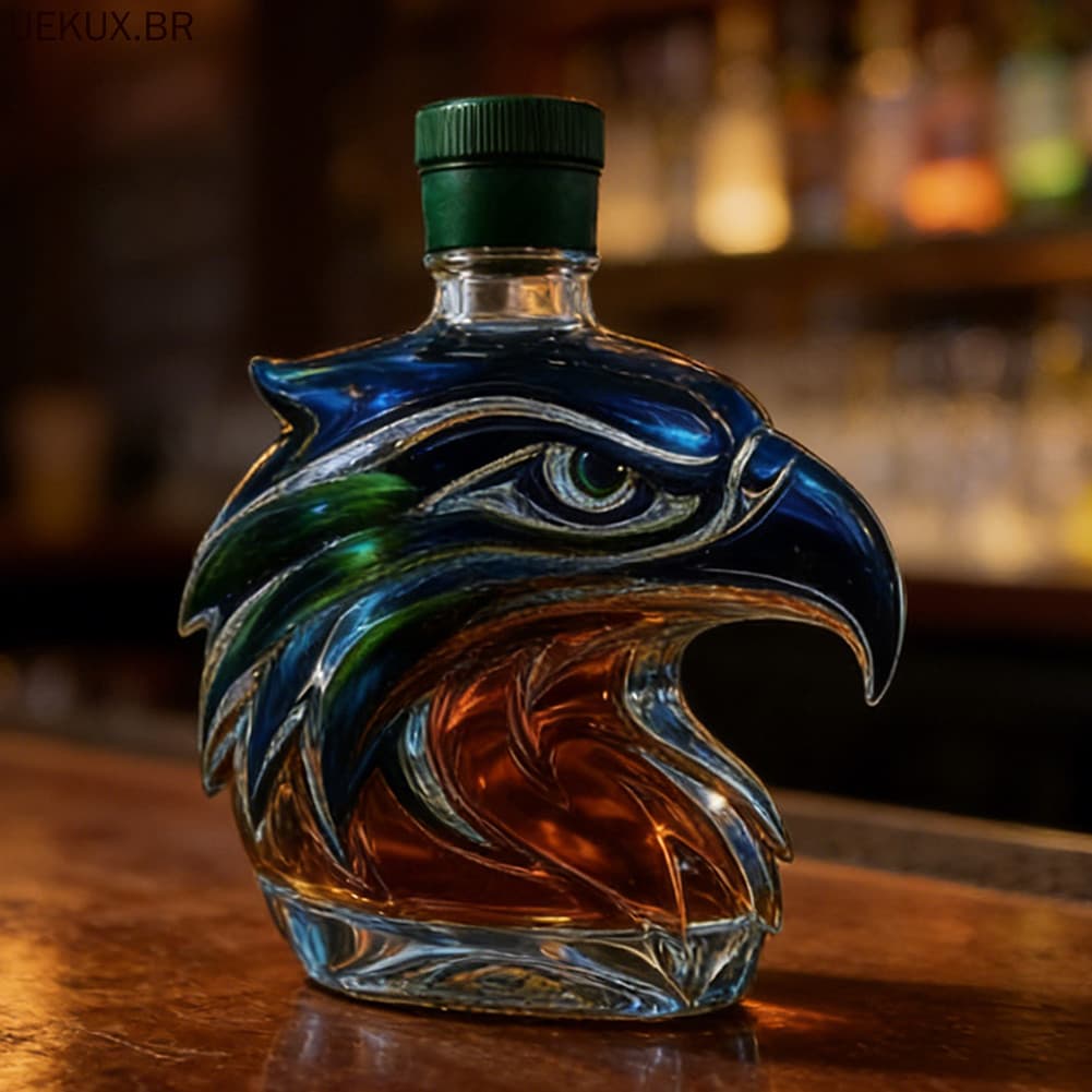 Seahawks Garrafa De Uísque Decanter Novidade Cabeça De Águia Exclusivo Seahawkss Presentes Decantadores De Licor Para Ae